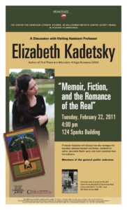 Elizabeth Kadetsky Poster