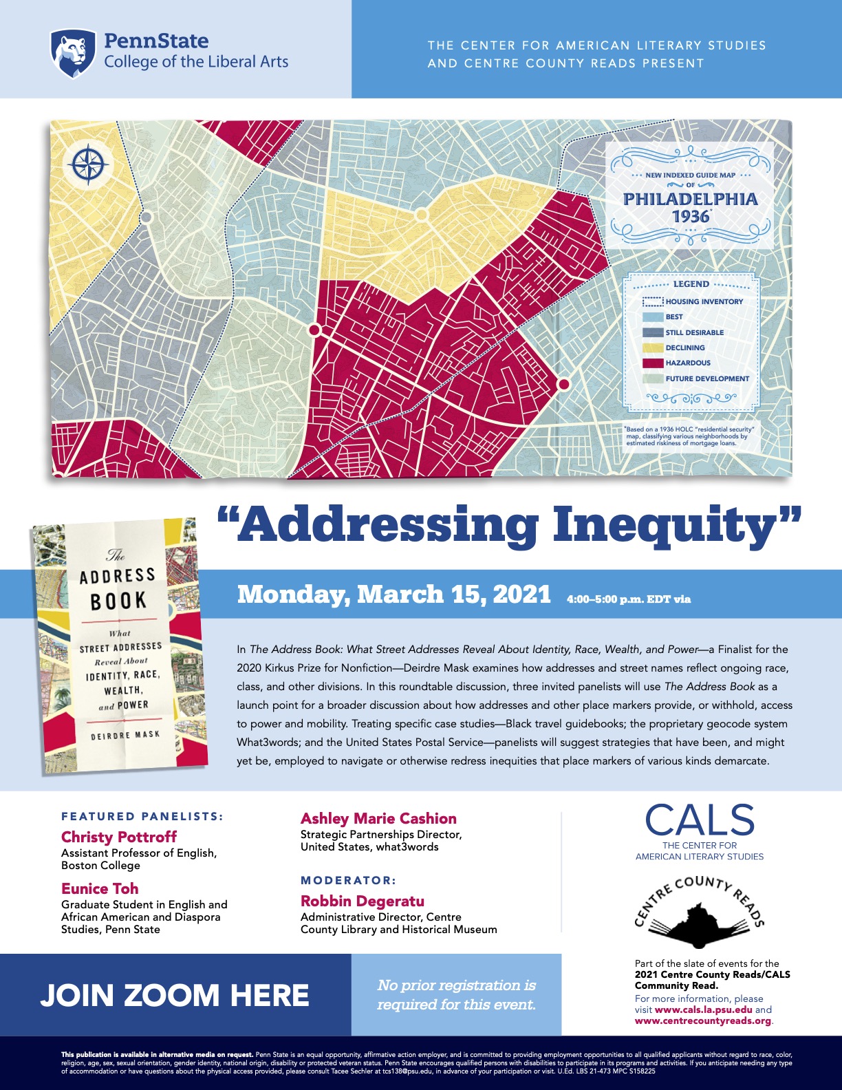 "Addressing Inequity" Poster
