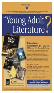 Young Adult Literature Poster