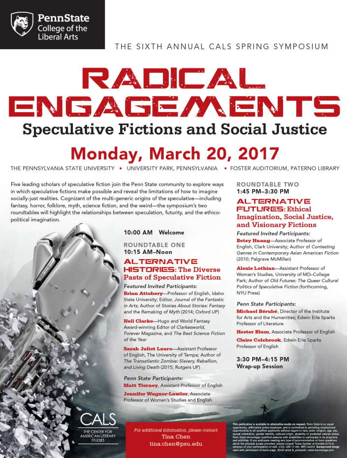 Radical Engagements: Speculative Fictions and Social Justice